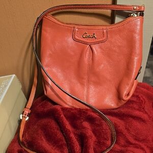 Coach Women's Pink Leather Bag
